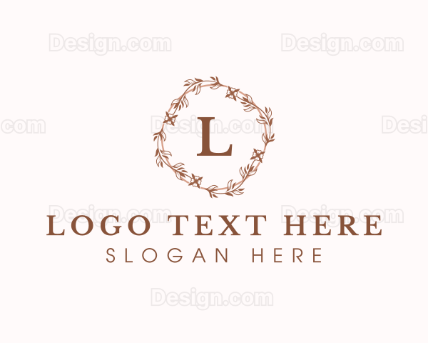 Decoration Floral Event Logo