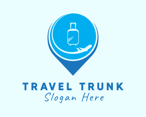 Travel Location Pin logo