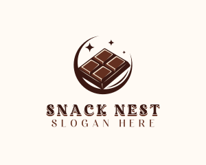 Sweet Chocolate Confectionery logo design