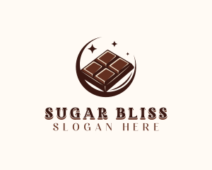 Sweet Chocolate Confectionery logo design