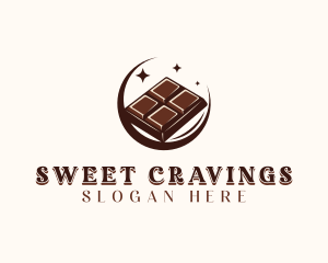 Sweet Chocolate Confectionery logo design