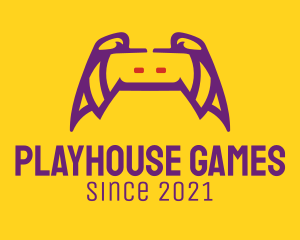 Purple Game Controller  logo design