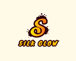 Letter S Graffiti Art logo design