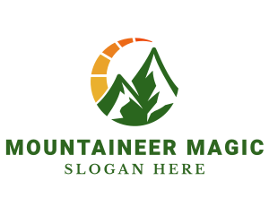 Solar Energy Mountain logo design