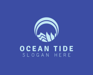 Water Beach Wave logo