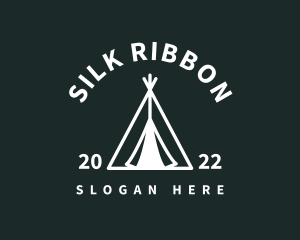 Outdoor Camping Tent  logo design