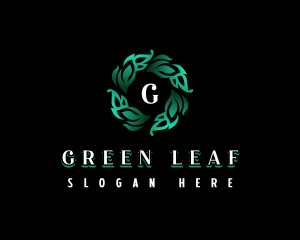 Herbal Leaf Gardening logo design