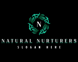 Herbal Leaf Gardening logo design