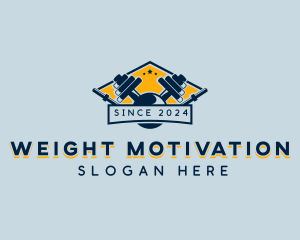 Weightlifting Weights Fitness logo