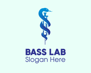 Medical Laboratory Injection  logo design