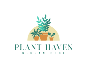 Landscaping Garden Plant logo design