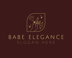 Elegant Diamond Jewelry  logo design