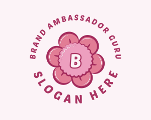 Pink Flower Boutique logo design