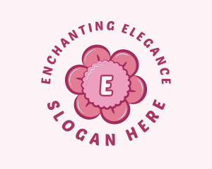 Pink Flower Boutique logo design