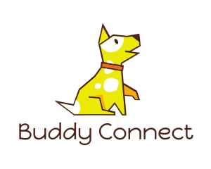 Cute Yellow Puupy logo