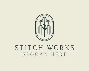 Willow Tree Orchard logo design