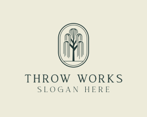 Willow Tree Orchard logo design