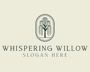 Willow Tree Orchard logo design