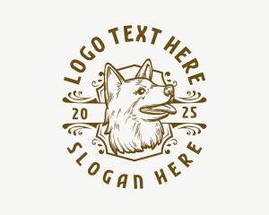 Pet Hound Dog logo