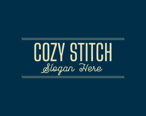 Tailor Stitch Fashion logo design