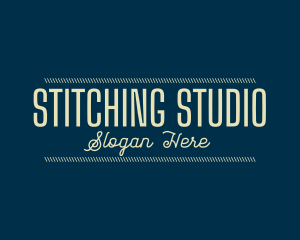 Tailor Stitch Fashion logo design