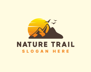 Outdoor Sunset Mountain logo