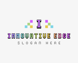 Pixel Game Technology logo design