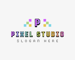 Pixel Game Technology logo design