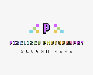 Pixel Game Technology logo design