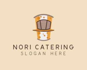 Cheese Food Stand  logo design