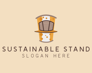 Cheese Food Stand  logo design