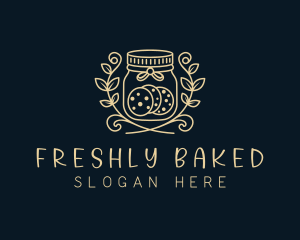 Cookie Jar Snack logo design