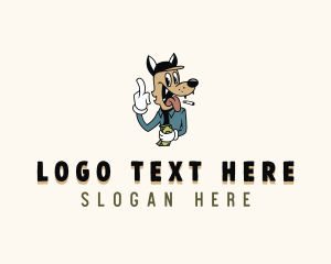 Offensive Naughty Dog Logo