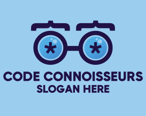 Eyeglasses Coding Developer logo