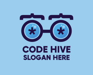 Eyeglasses Coding Developer logo