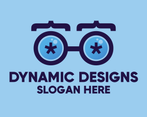 Eyeglasses Coding Developer logo