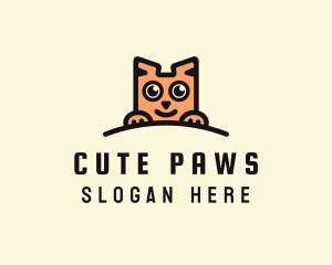 Feline Cute Cat  logo