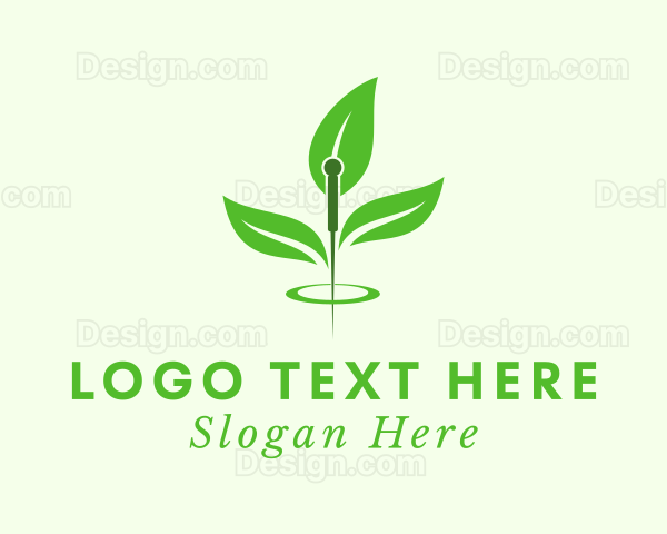 Herbal Acupuncture Needle Logo