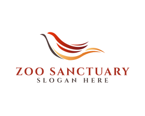 Wildlife Bird Zoo logo design