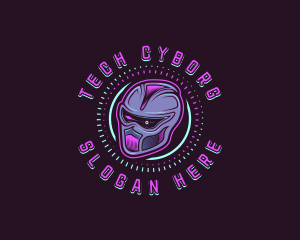 Futuristic Cyborg Gaming logo