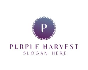 Gradient Purple Circle logo design