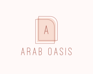 Nude Fashion Feminine Frame  logo design