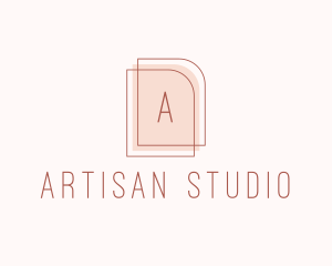 Nude Fashion Feminine Frame  logo design