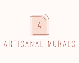 Nude Fashion Feminine Frame  logo design