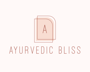 Nude Fashion Feminine Frame  logo design