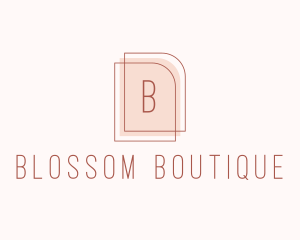 Nude Fashion Feminine Frame  logo