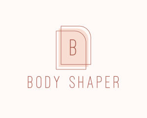 Nude Fashion Feminine Frame  logo design