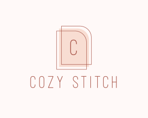 Nude Fashion Feminine Frame  logo design