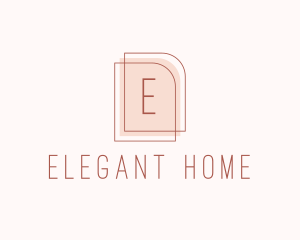 Nude Fashion Feminine Frame  logo design