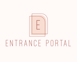 Nude Fashion Feminine Frame  logo design